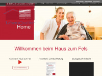 hauszumfels.de Webseite Vorschau