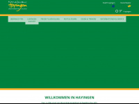 naturerlebnis-hayingen.de Webseite Vorschau