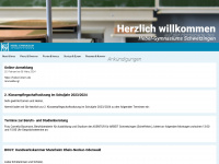 hebelgymnasium.de Webseite Vorschau