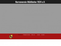 narrenverein-muehlhofen.de Webseite Vorschau