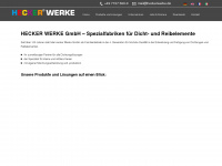 heckerwerke.de Webseite Vorschau