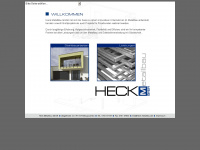 heck-metallbau.de Webseite Vorschau
