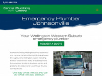 centralplumbing.co.nz Webseite Vorschau