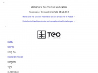 teo-fairmarketplace.de Webseite Vorschau