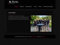 prisma-music.com Webseite Vorschau