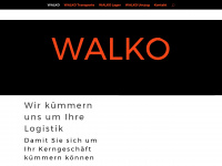 walko-logistik.de Webseite Vorschau