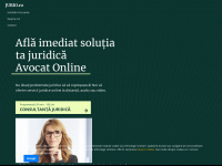 jurio.ro Webseite Vorschau