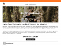 Zip-off-hose-damen.de