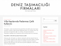 deniztasimaciligifirmalari.com.tr Webseite Vorschau