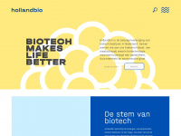 hollandbio.nl Webseite Vorschau