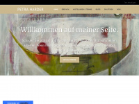 petra-harder-kunst.de Webseite Vorschau