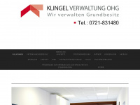 klingel-hv.org Webseite Vorschau