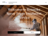 roanokesprayfoaminsulationservices.com Webseite Vorschau