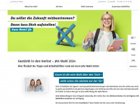 wahl-jav.de Webseite Vorschau