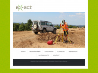 ex-act-gmbh.de Webseite Vorschau