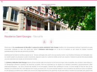 saintgeorgesmarseille.com Webseite Vorschau