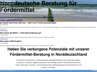 nord-foerderung.de Webseite Vorschau