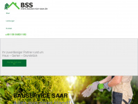 bauservice-saar.de Webseite Vorschau