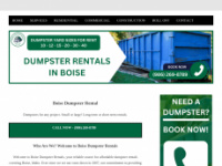 boisedumpsterrentals.net Webseite Vorschau