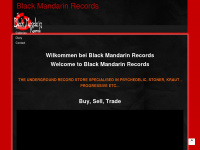 blackmandarin.ch Webseite Vorschau