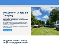 jelscamping.dk Webseite Vorschau