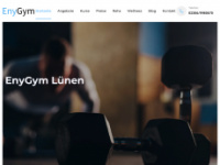 enygym.com Webseite Vorschau