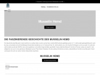 musselin-hemd.de Webseite Vorschau