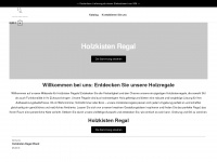 holzkisten-regal.de Webseite Vorschau