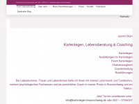 kartenlegen-braunschweig.de Webseite Vorschau