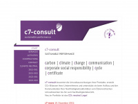 c7-consult.at Webseite Vorschau