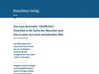 rosenkreuzverlag.de Webseite Vorschau