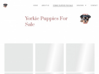 yorkiesbydiane.net Webseite Vorschau