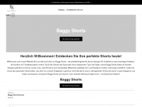 baggy-shorts.de Webseite Vorschau