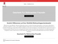 geschenk-fur-weihnachten-freundin.de Webseite Vorschau