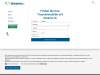 dreamo.ch Webseite Vorschau