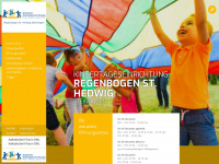 kita-regenbogen-steinhagen.de Webseite Vorschau