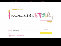 parenthoodbabystyle.com Webseite Vorschau