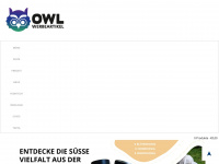 owl-werbeartikel.at Webseite Vorschau