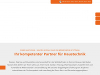 rieber-haustechnik.de Webseite Vorschau