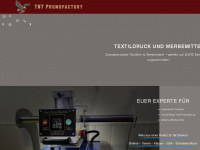 tnt-promofactory.de Webseite Vorschau