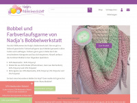 nadjasbobbelwerkstatt.de Webseite Vorschau