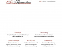 auto-bogenreuther.de Webseite Vorschau