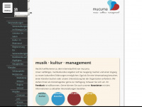 mucuma.de Webseite Vorschau