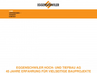 egge-bau.ch Webseite Vorschau