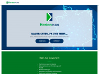 herten-plus.de Webseite Vorschau