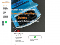 fahrzeugaufbereitung-dahms.de Webseite Vorschau