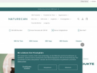 naturecan.ch Webseite Vorschau