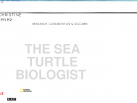 seaturtlebiologist.com Webseite Vorschau