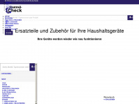 ersatzteil-check.de Webseite Vorschau