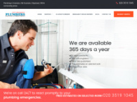 emergency-plumbers-coulsdon.co.uk Webseite Vorschau